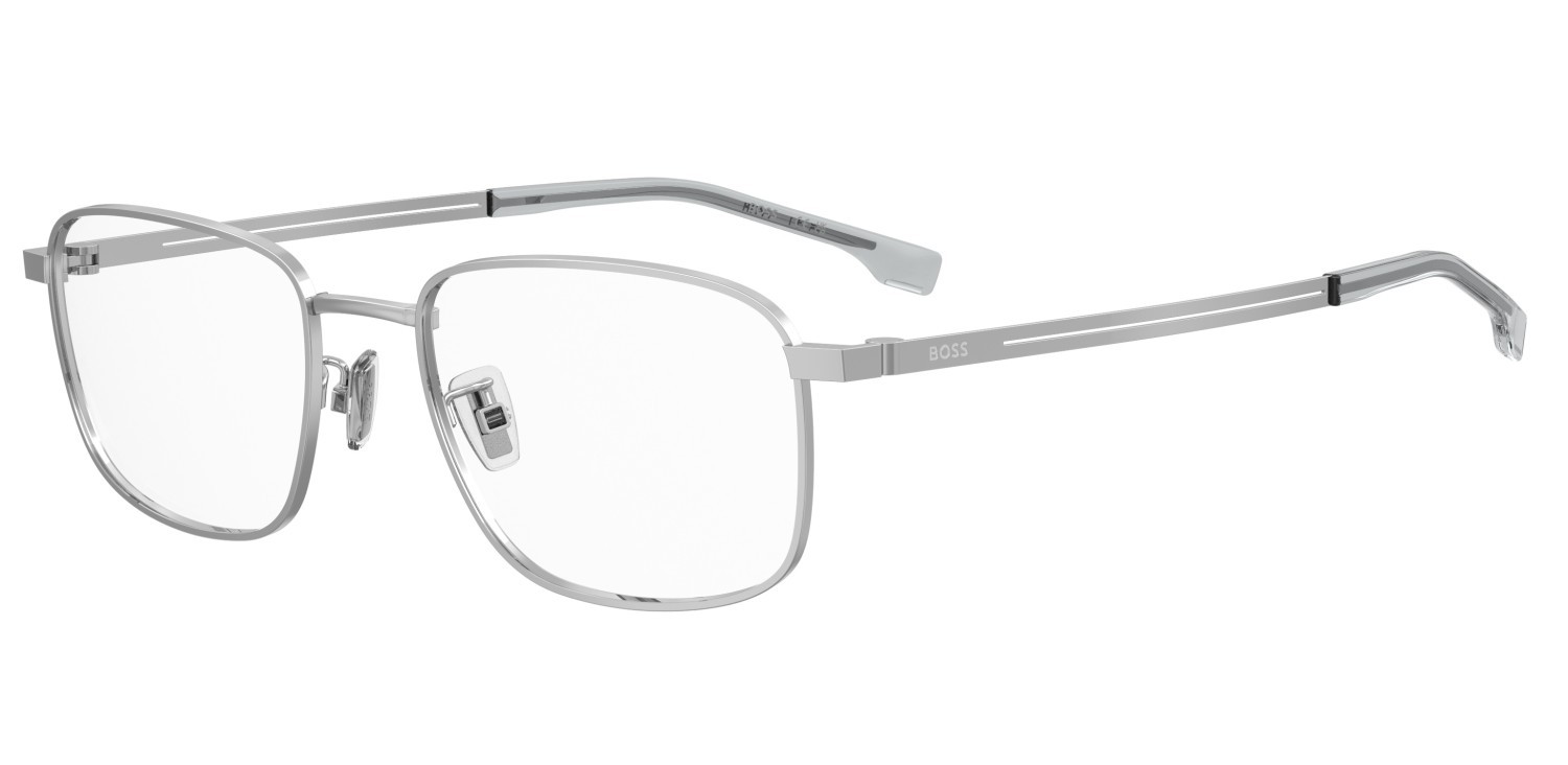 Eyeglasses Hugo Boss 1821/G 110076 010 color palladium shape rectangle 