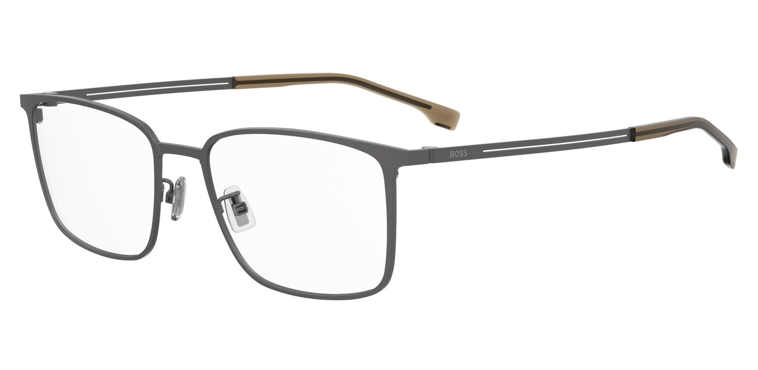 Eyeglasses Hugo Boss 1823/G 110079 SVK color matte ruthenium black shape rectangle 