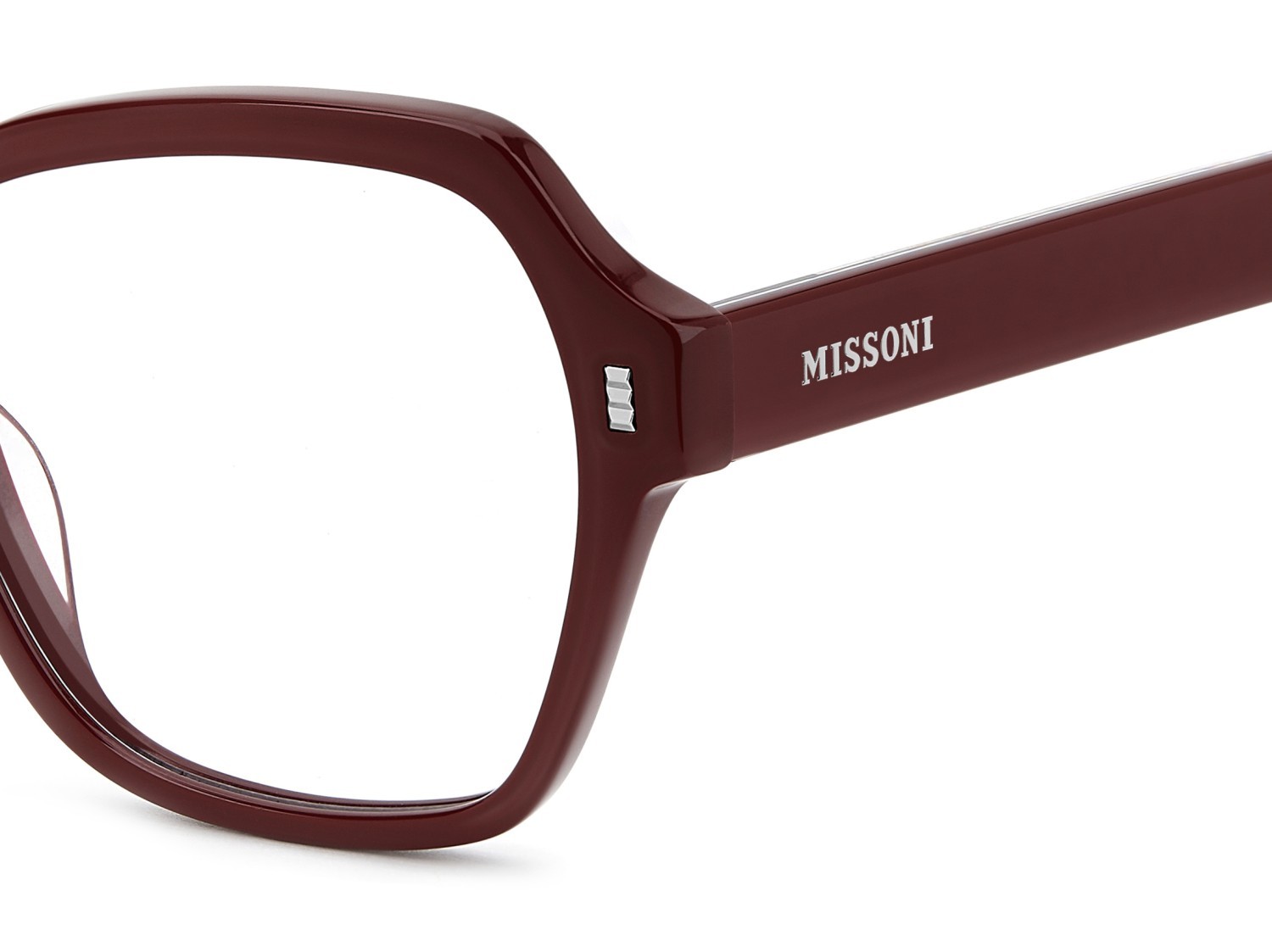 Occhiali da vista Missoni Mis 0258 110080 LHF colore burgundy 2 forma farfalla 