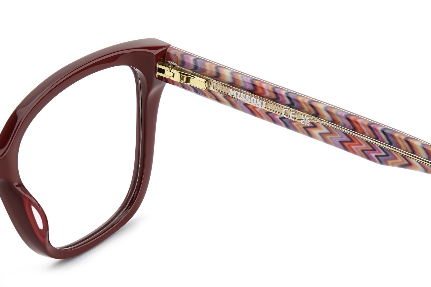 Occhiali da vista Missoni Mis 0259 110081 LHF colore burgundy 2 forma quadrato 