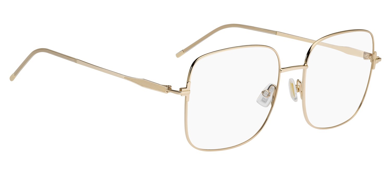 Occhiali da vista Hugo Boss 1866 110082 000 colore rose gold forma quadrato 