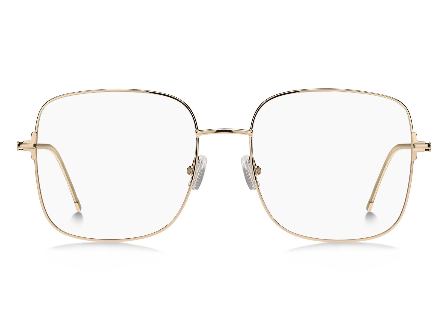 Occhiali da vista Hugo Boss 1866 110082 000 colore rose gold forma quadrato 