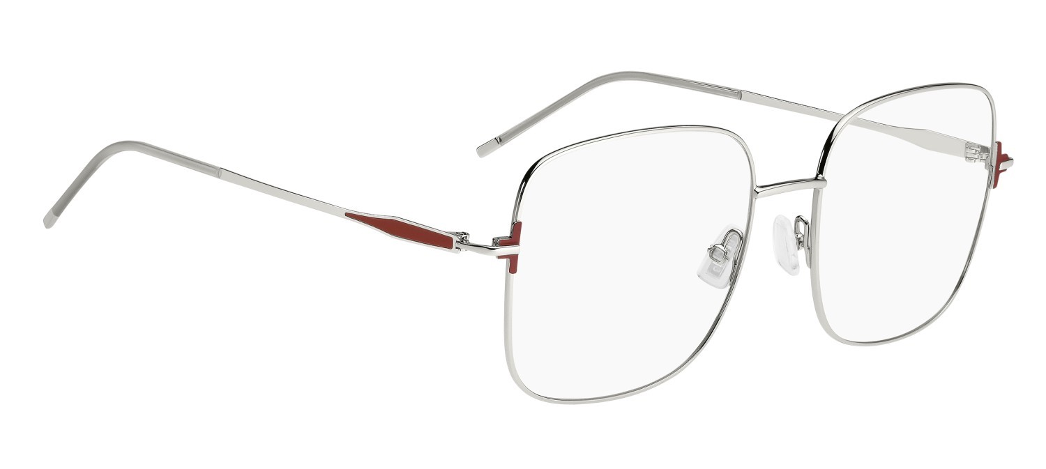 Occhiali da vista Hugo Boss 1866 110082 KWX colore palladium red forma quadrato 