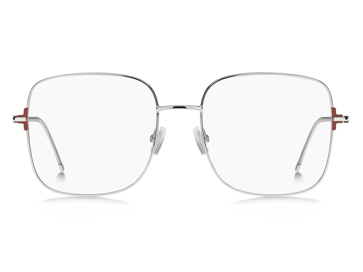 Occhiali da vista Hugo Boss 1866 110082 KWX colore palladium red forma quadrato 
