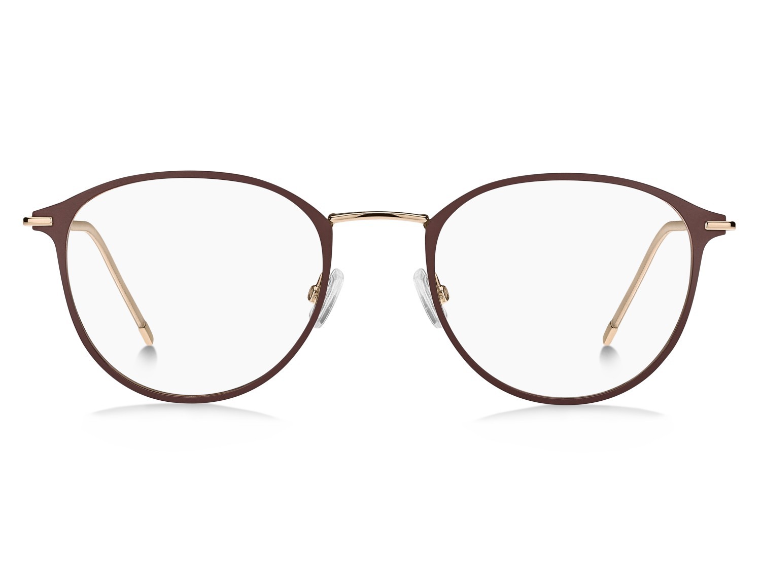 Eyeglasses Hugo Boss 1867 110083 Y11 color gold red shape pantos 