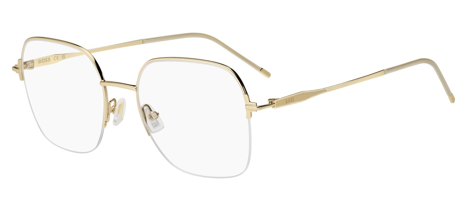 Eyeglasses Hugo Boss 1868 110084 000 color rose gold shape square 