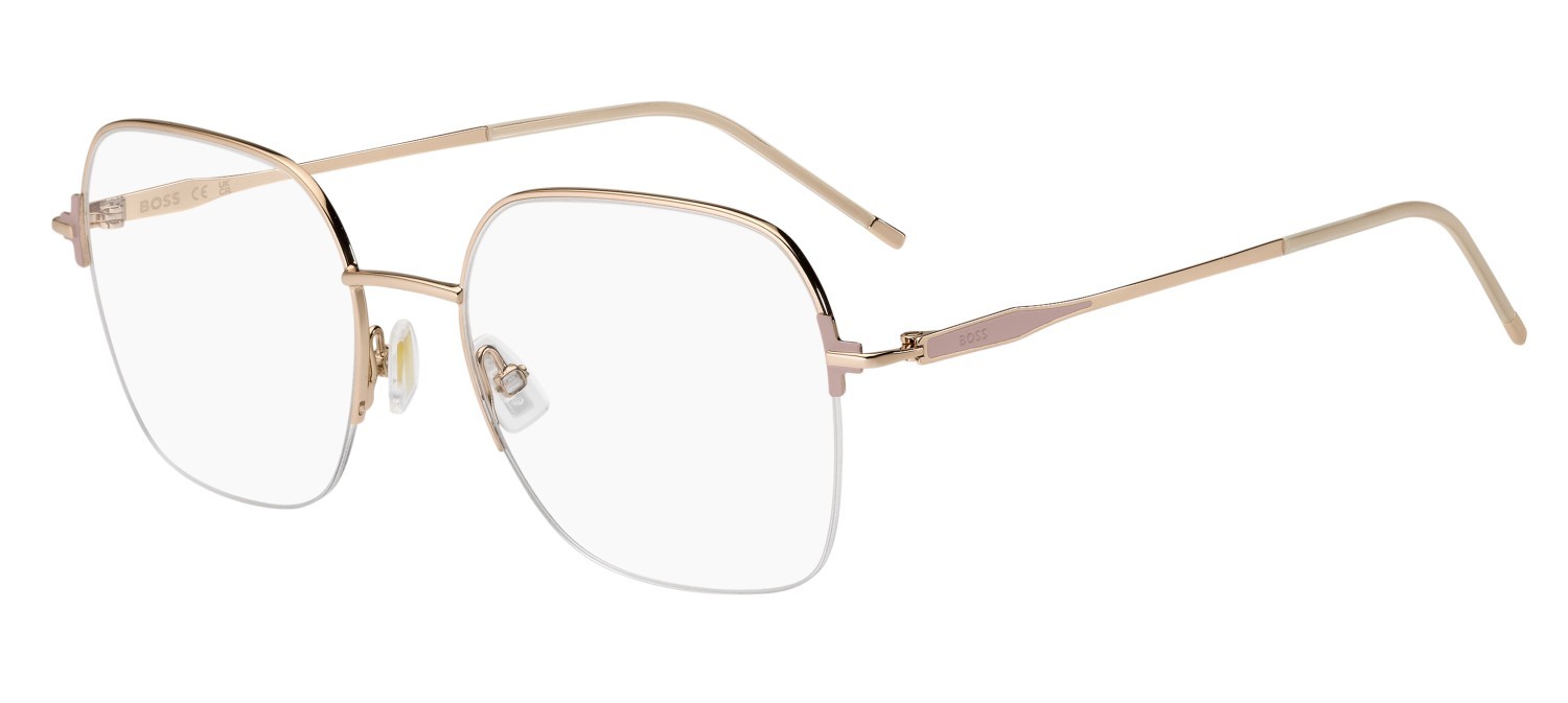 Occhiali da vista Hugo Boss 1868 110084 BKU colore gold nude forma quadrato 