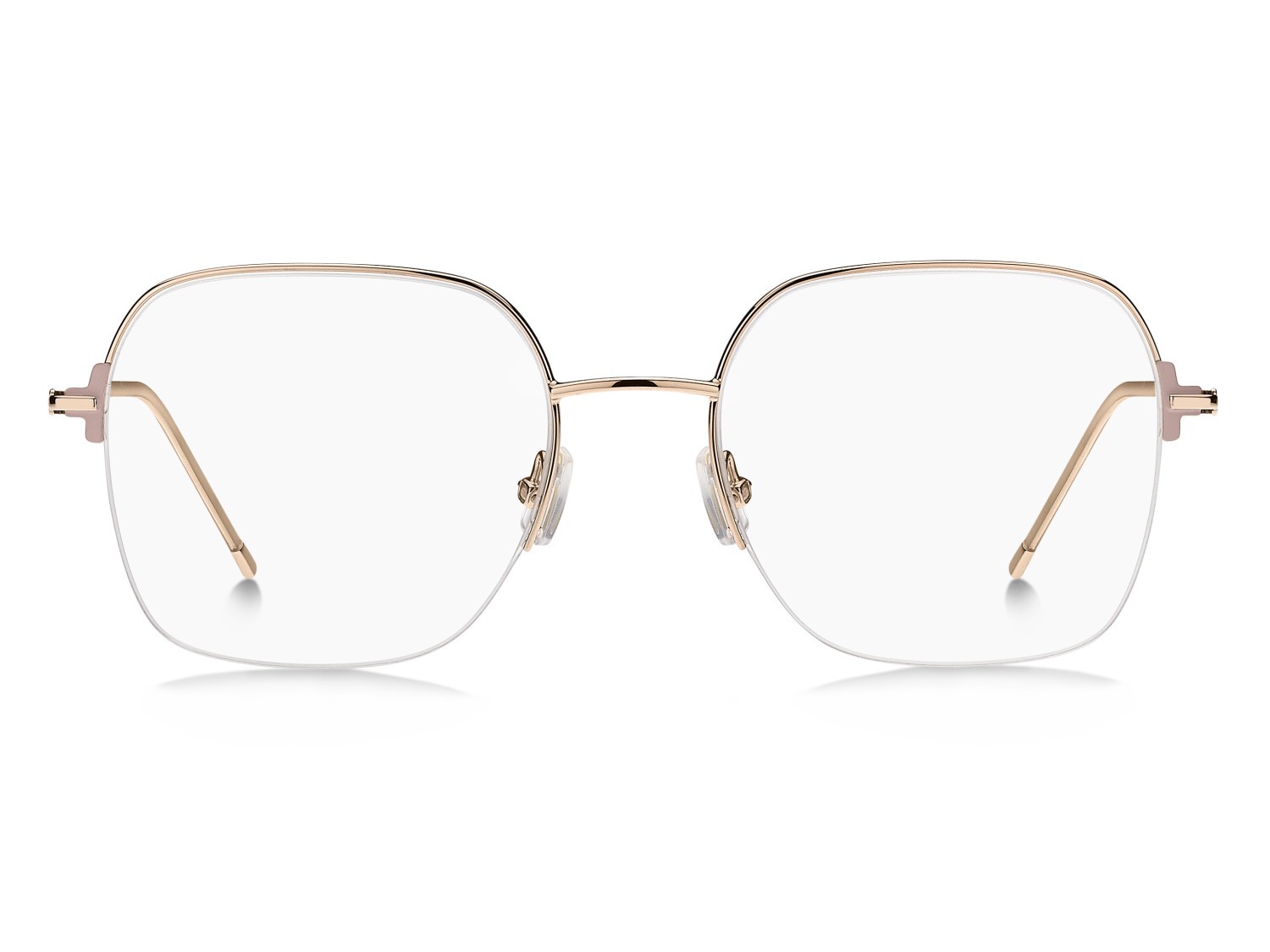 Occhiali da vista Hugo Boss 1868 110084 BKU colore gold nude forma quadrato 