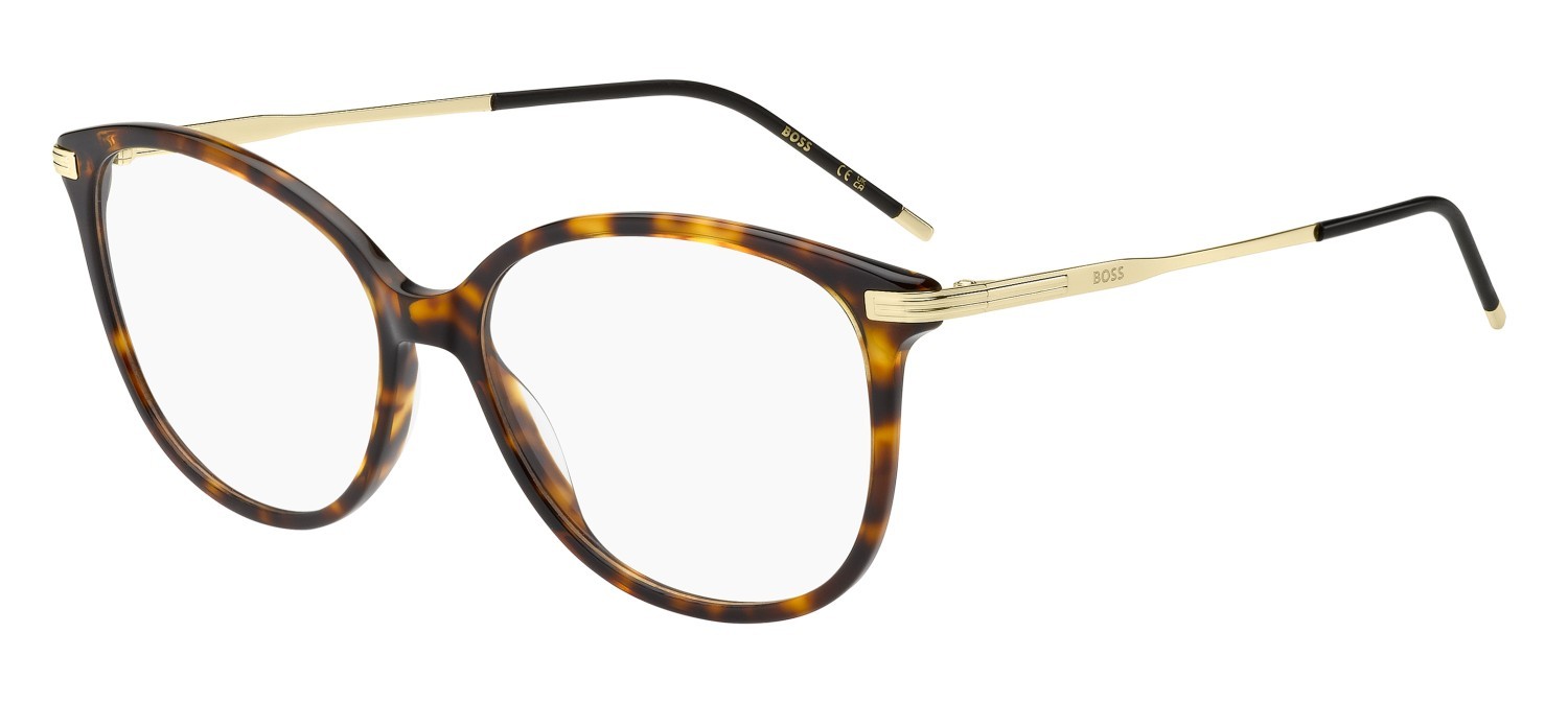 Occhiali da vista Hugo Boss 1863 110085 086 colore havana forma rotondo 
