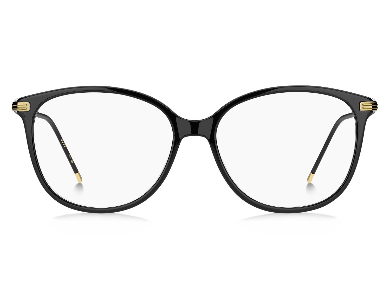 Occhiali da vista Hugo Boss 1863 110085 7C5 colore black crystal forma rotondo 
