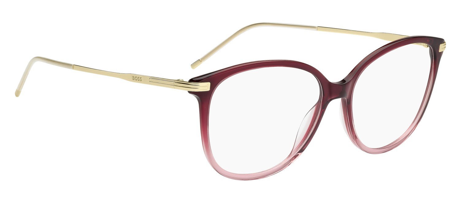 Occhiali da vista Hugo Boss 1863 110085 C9A colore red forma rotondo 