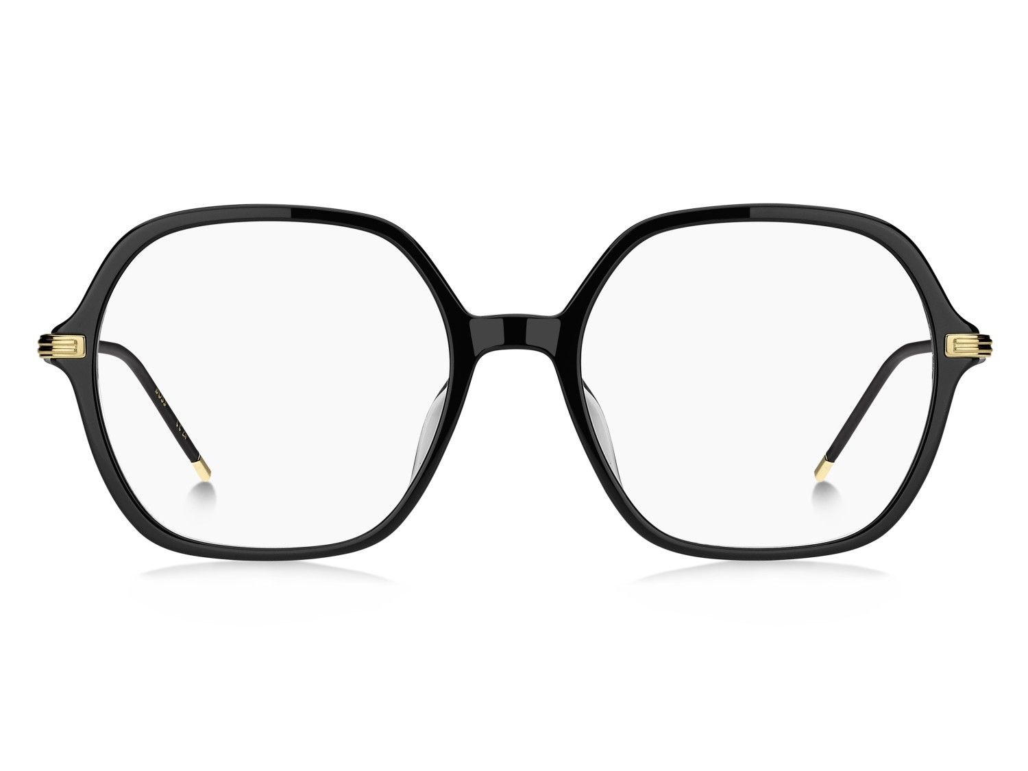 Eyeglasses Hugo Boss 1864/G 110086 7C5 color black crystal shape square 