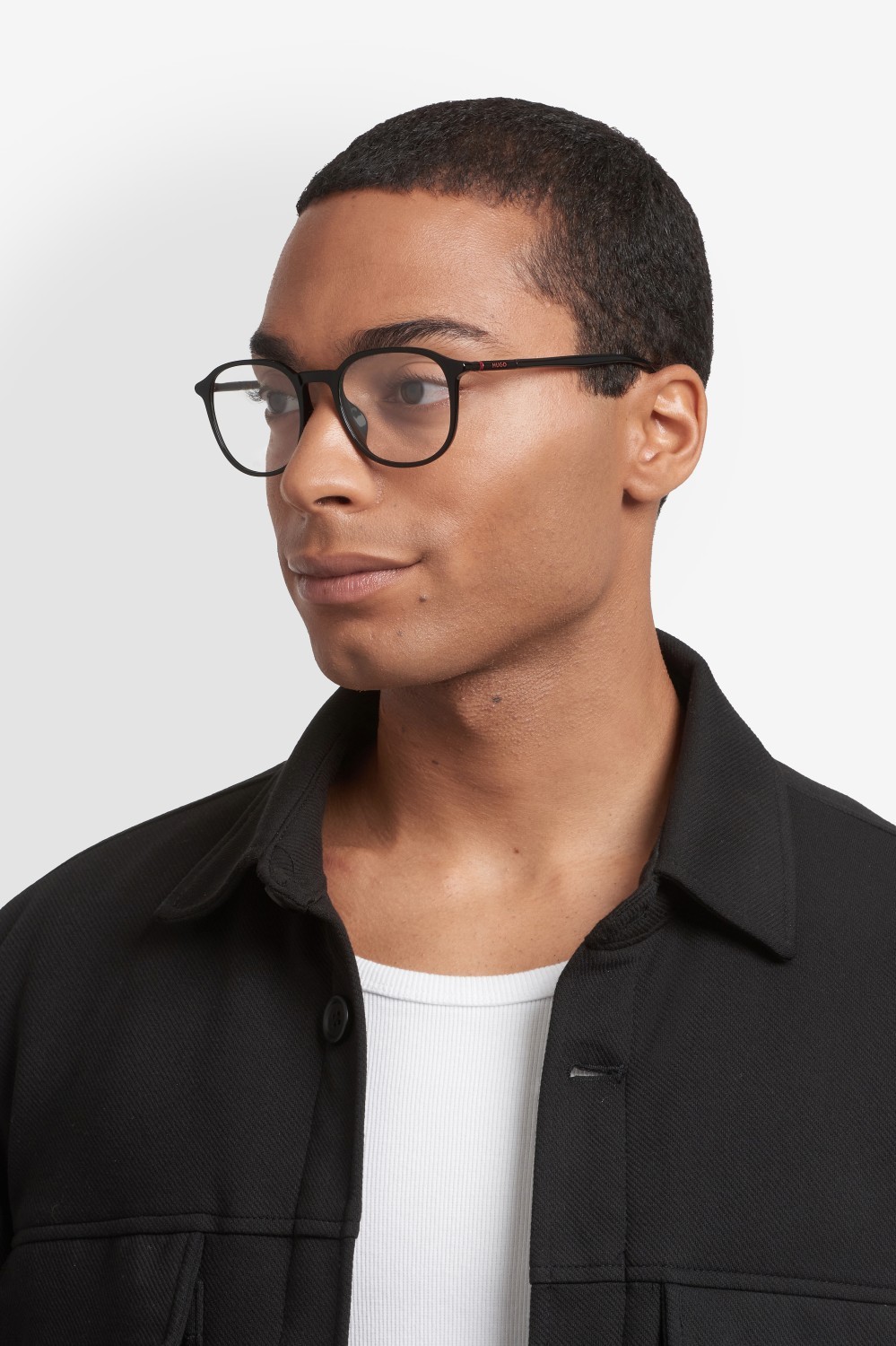 Eyeglasses Hugo Hg 1378/G 110091 807 color black shape rectangle 
