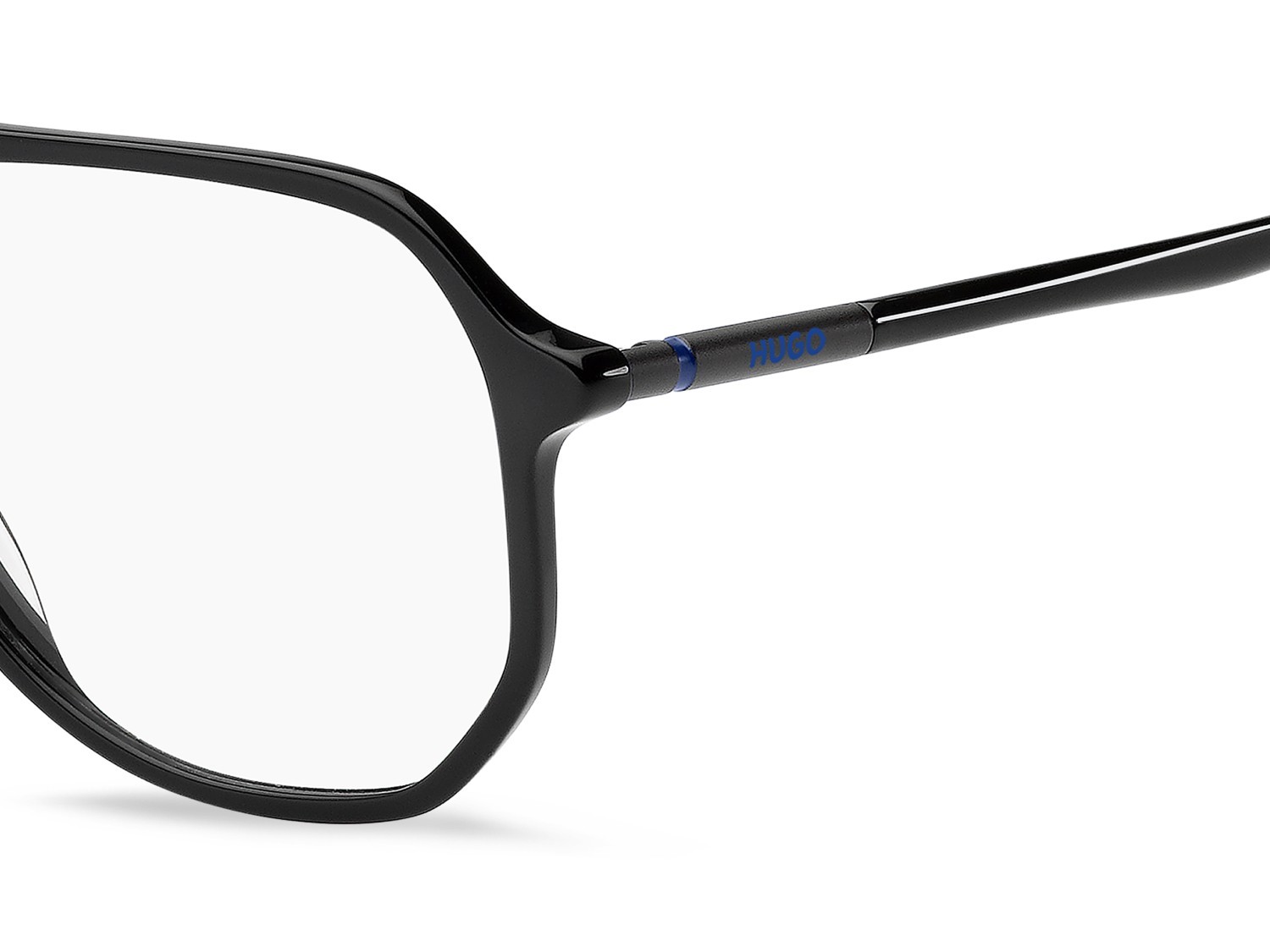 Eyeglasses Hugo Hg 1376 110092 807 color black shape aviator 