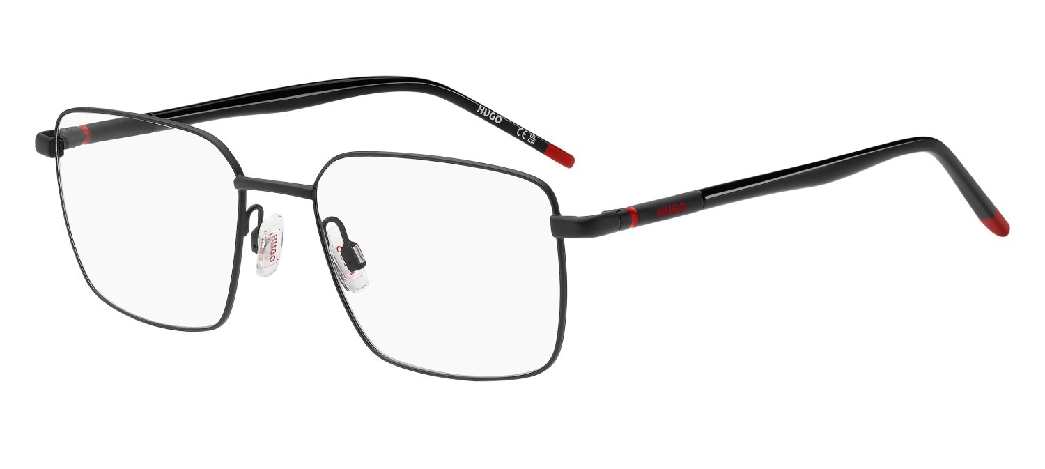 Eyeglasses Hugo Hg 1379 110094 003 color matte black shape rectangle 
