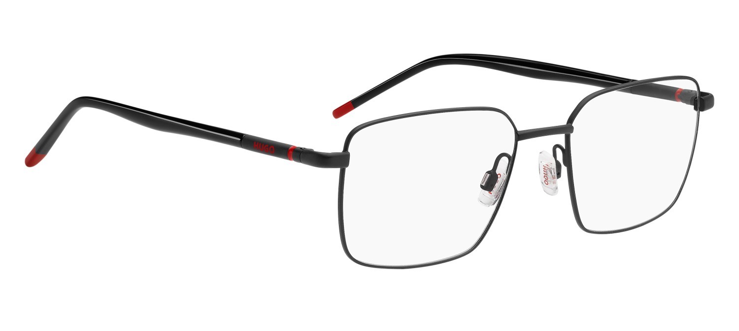 Eyeglasses Hugo Hg 1379 110094 003 color matte black shape rectangle 