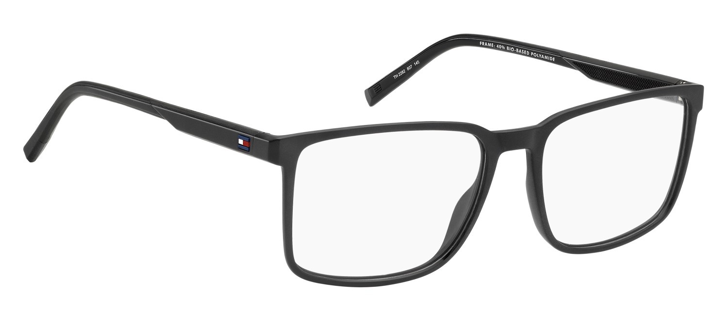Eyeglasses Tommy Hilfiger Th 2282 110101 807 color black shape rectangle 