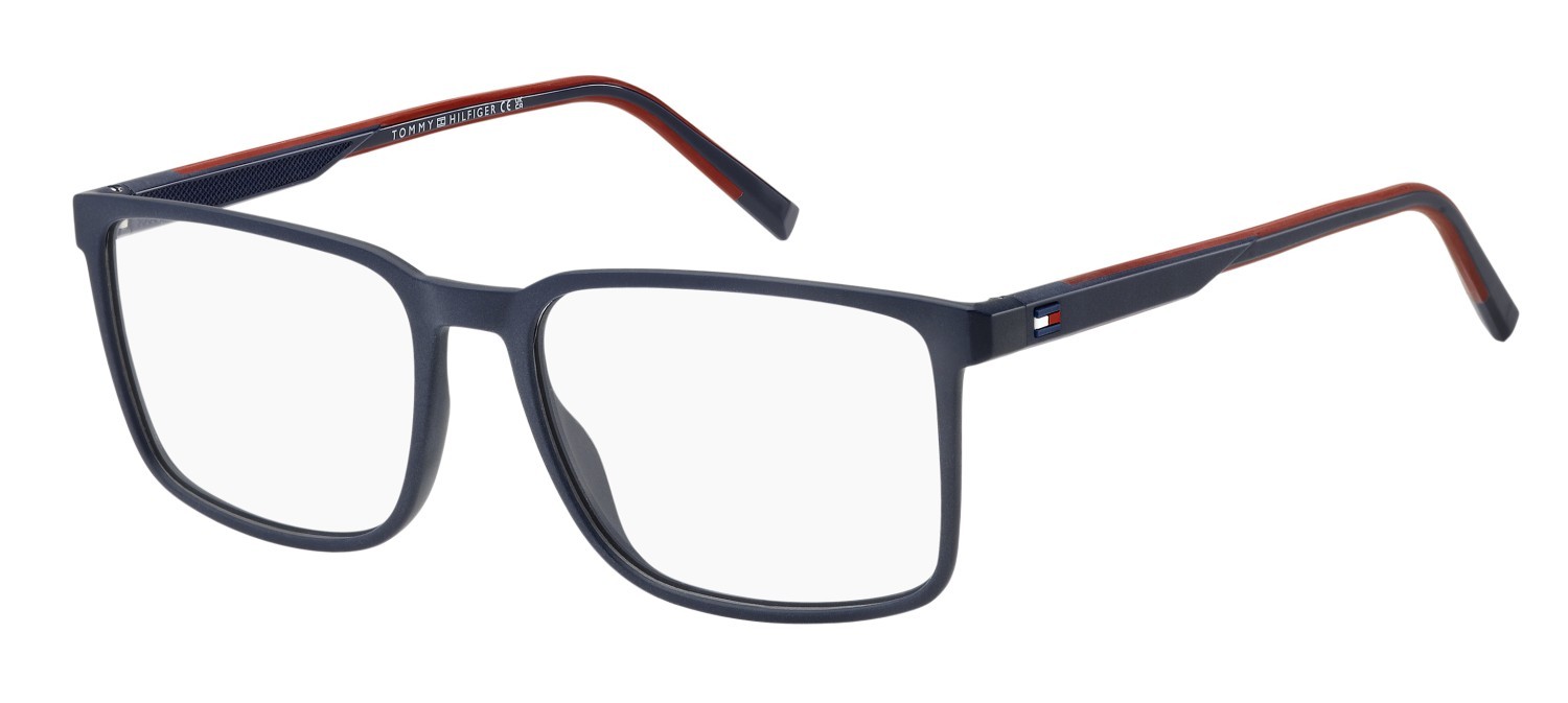 Eyeglasses Tommy Hilfiger Th 2282 110101 8RU color blue red shape rectangle 