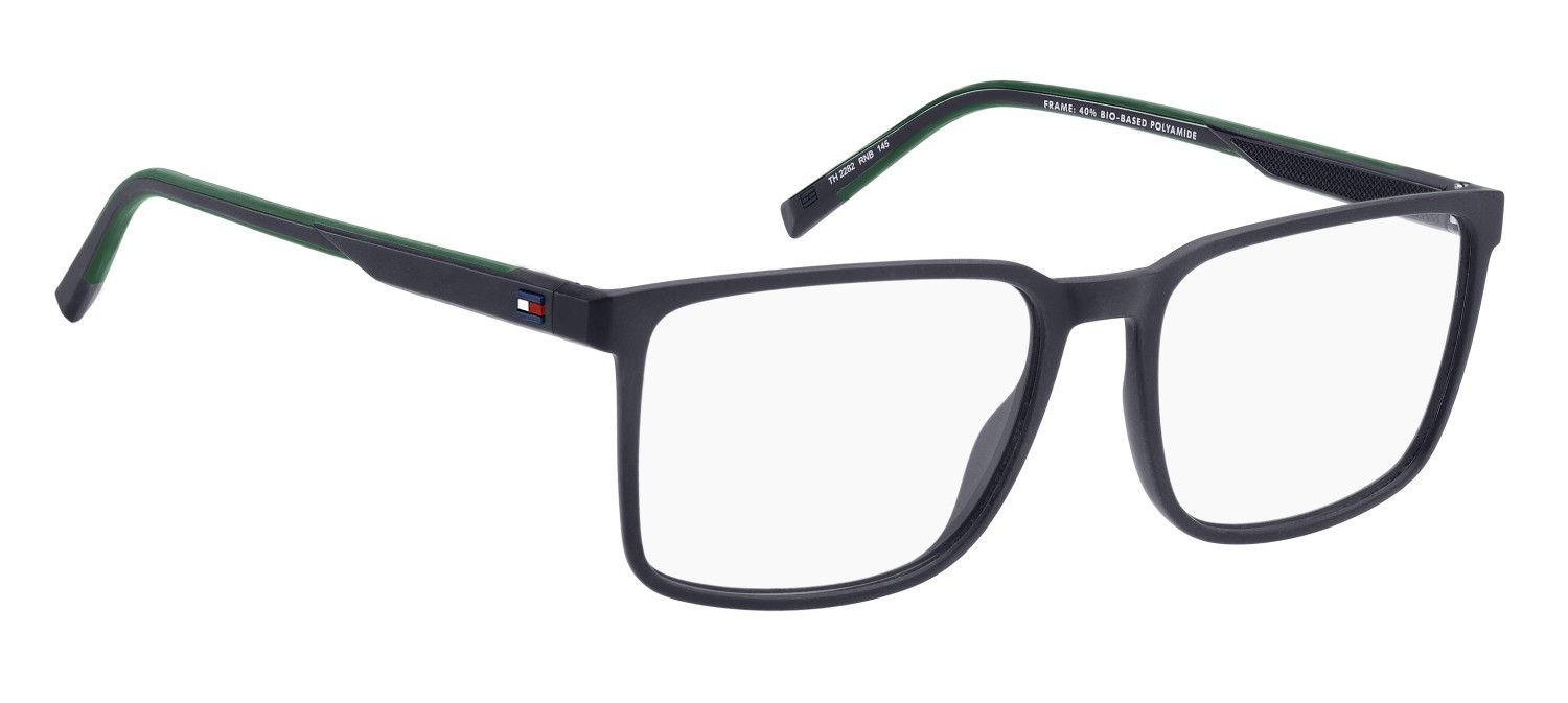 Eyeglasses Tommy Hilfiger Th 2282 110101 RNB color blue green shape rectangle 