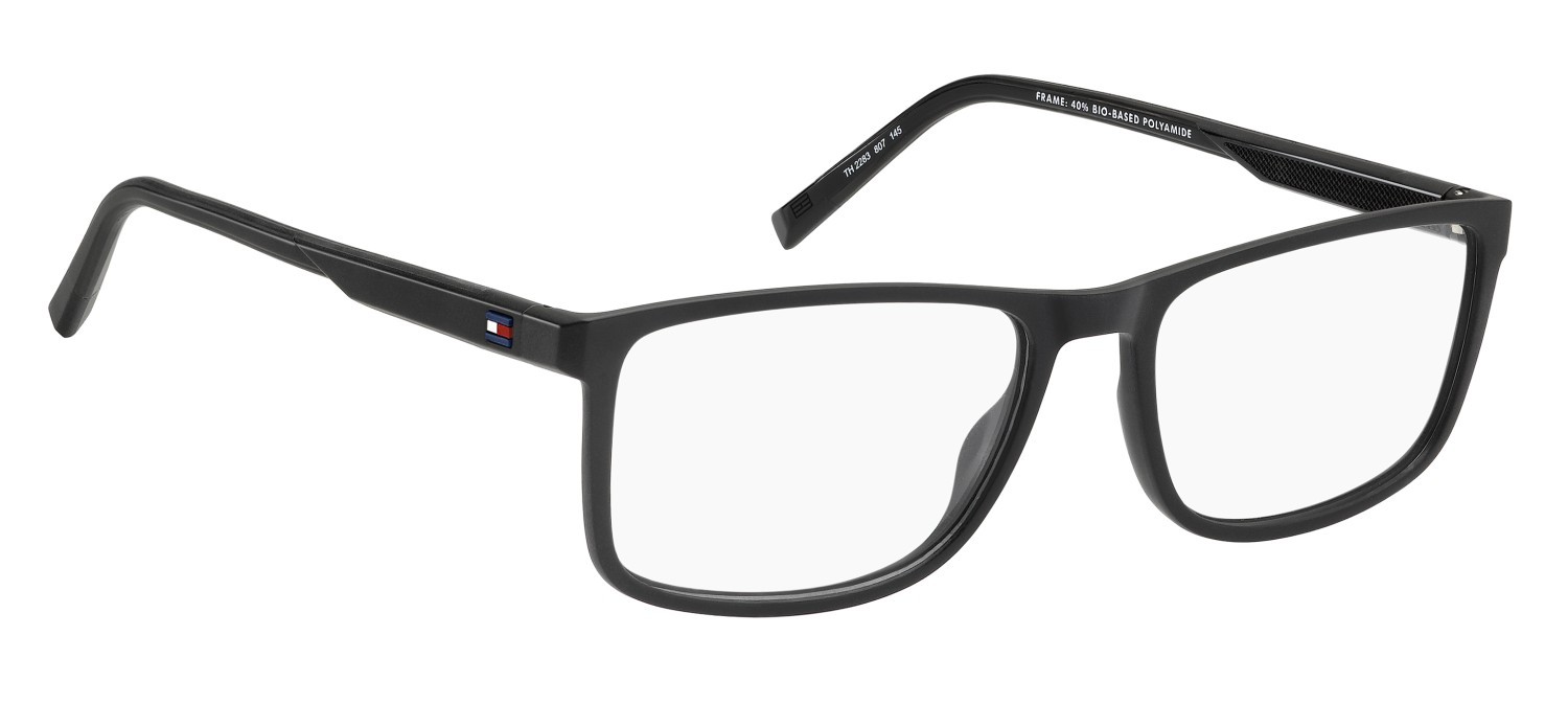 Occhiali da vista Tommy Hilfiger Th 2283 110102 807 colore black forma rettangolare 