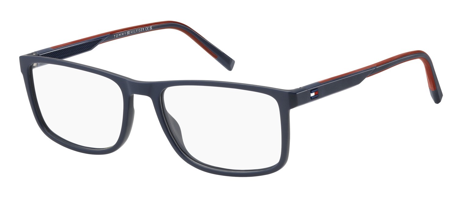 Eyeglasses Tommy Hilfiger Th 2283 110102 8RU color blue red shape rectangle 