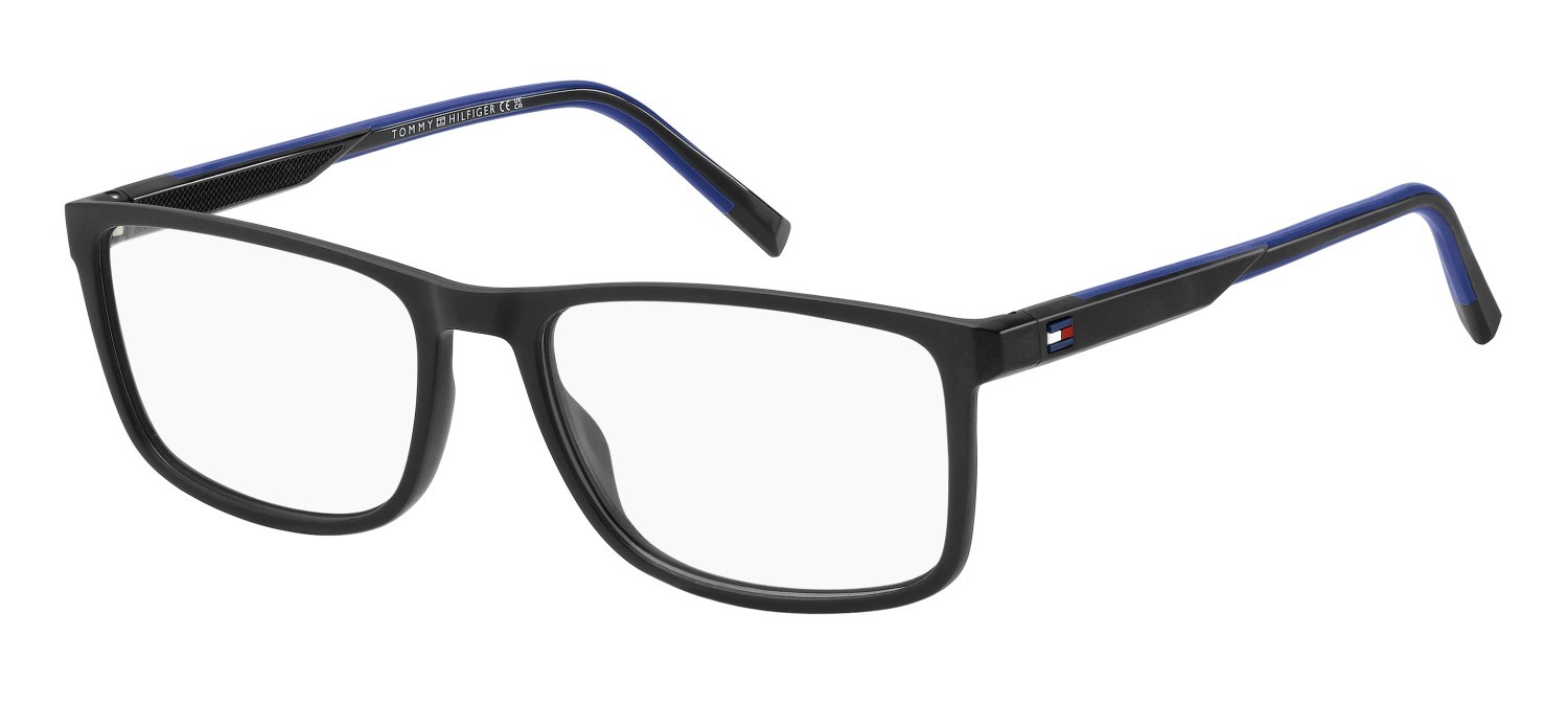 Eyeglasses Tommy Hilfiger Th 2283 110102 D51 color black blue shape rectangle 