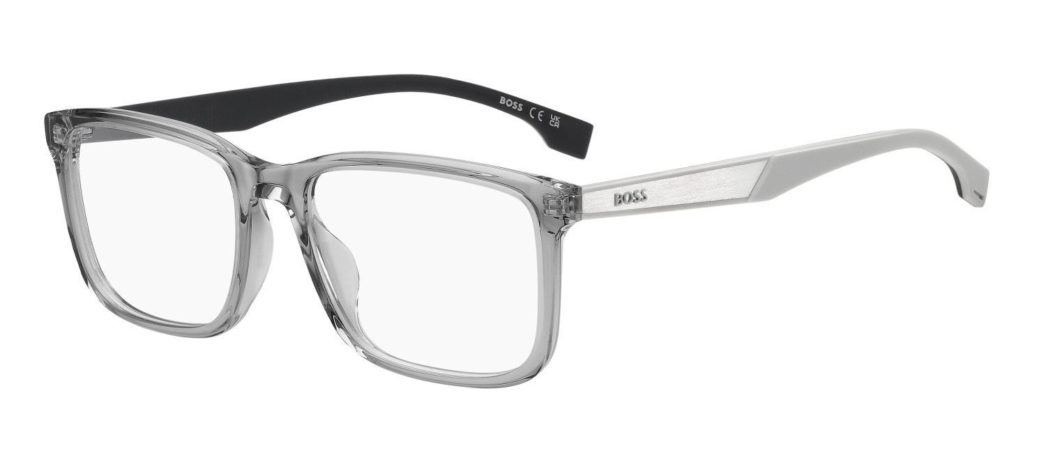 Eyeglasses Hugo Boss 1827/G 110108 KB7 color grey shape rectangle 