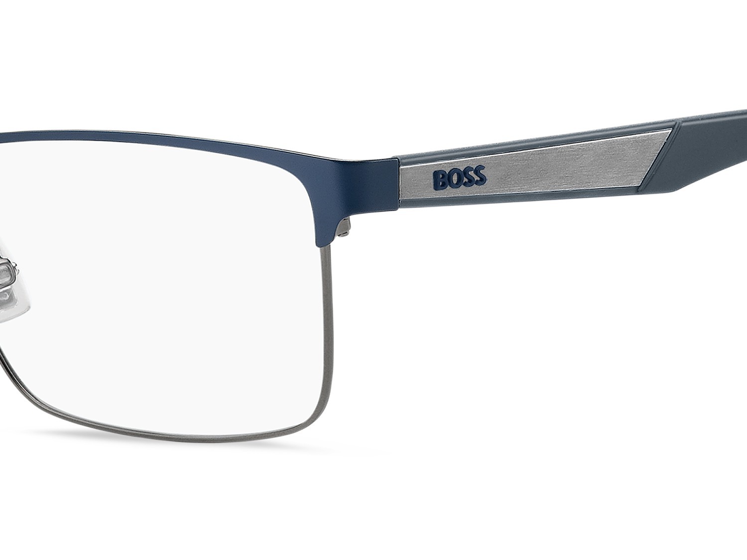 Eyeglasses Hugo Boss 1829 110109 FLL color matte blue shape square 