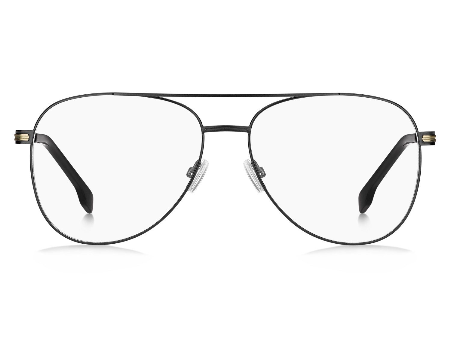 Eyeglasses Hugo Boss 1852 110115 003 color matte black shape aviator 