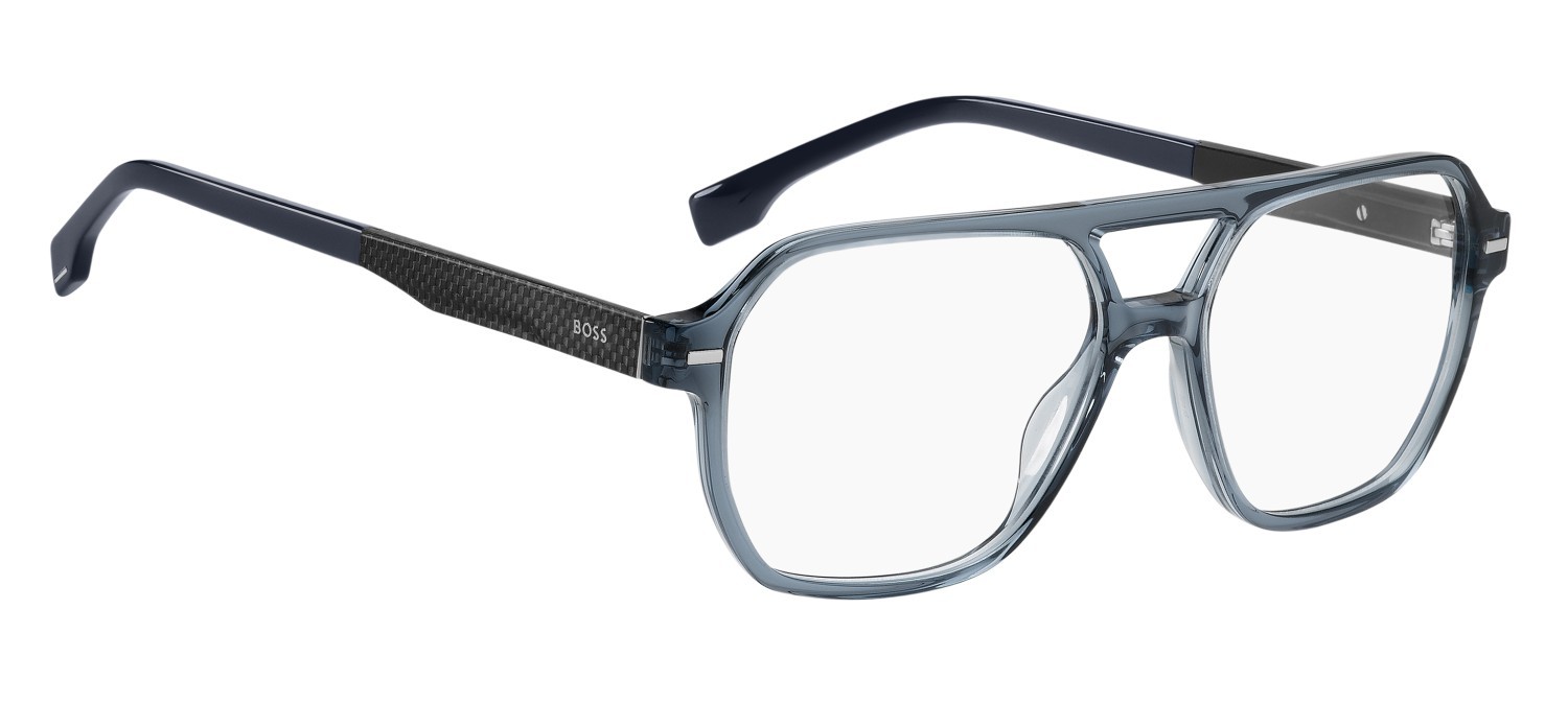 Brillen Hugo Boss 1843 110116 PJP farbe blue form quadratisch 