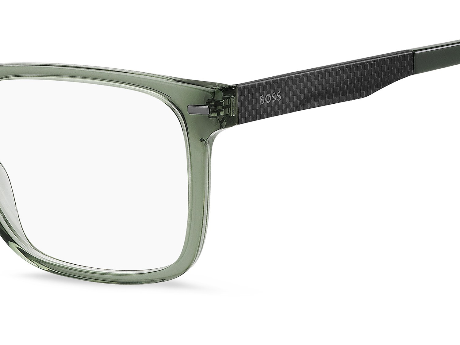 Eyeglasses Hugo Boss 1841 110119 1ED color green shape rectangle 