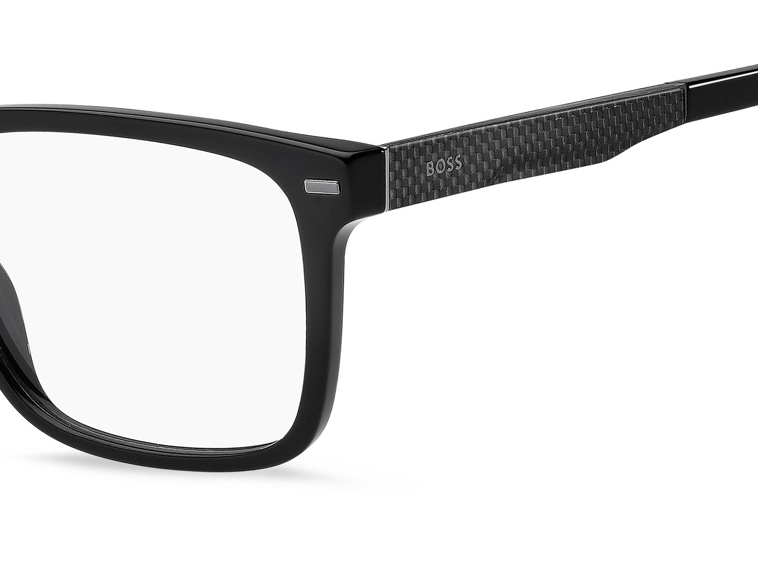 Eyeglasses Hugo Boss 1841 110119 807 color black shape rectangle 
