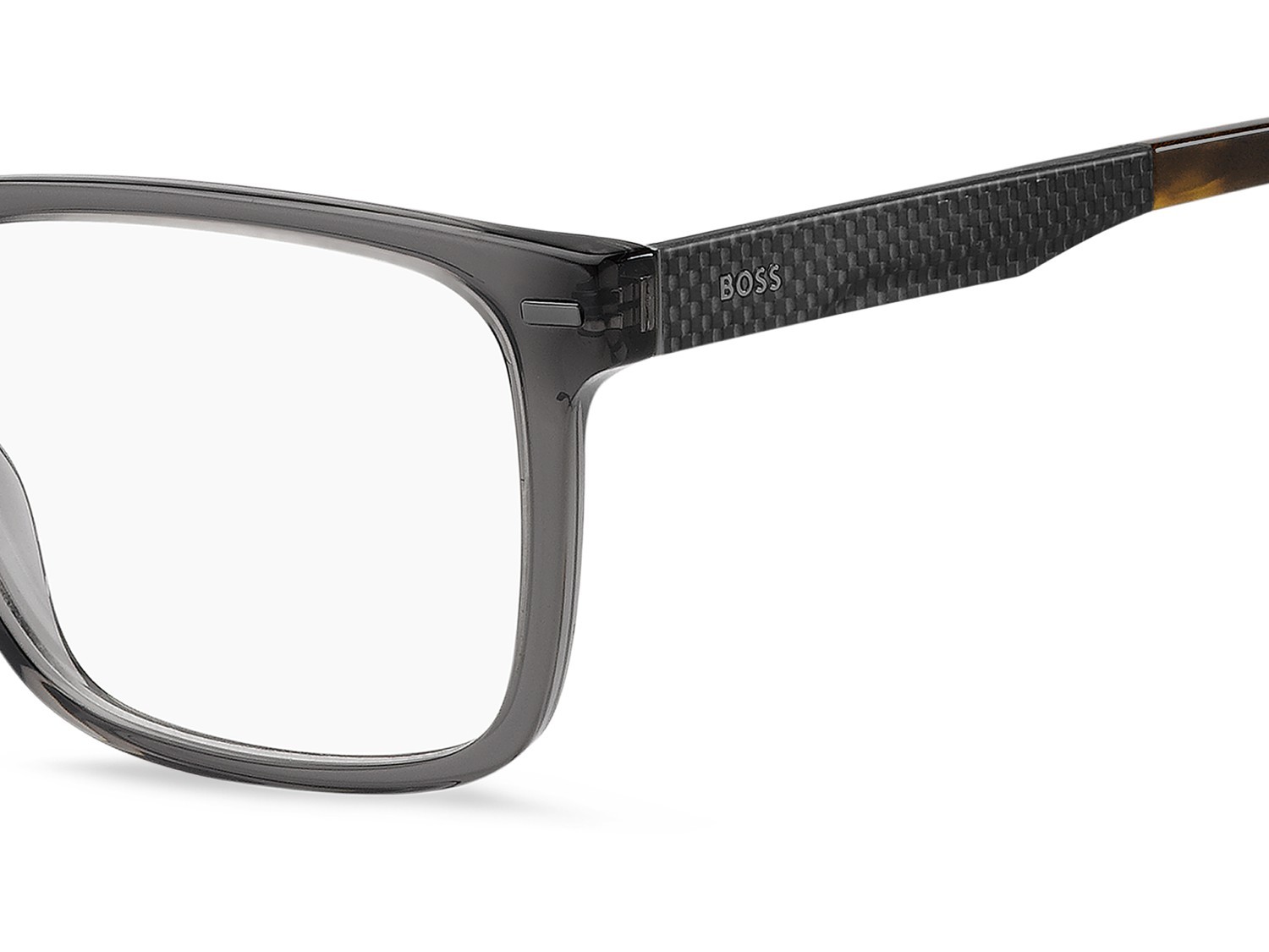 Eyeglasses Hugo Boss 1841 110119 KB7 color grey shape rectangle 