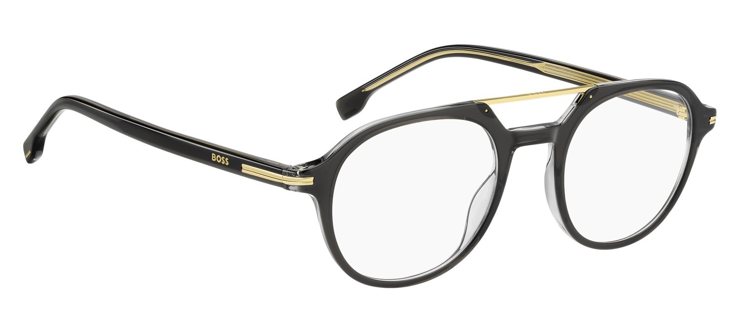 Eyeglasses Hugo Boss 1849 110122 KB7 color grey shape round 