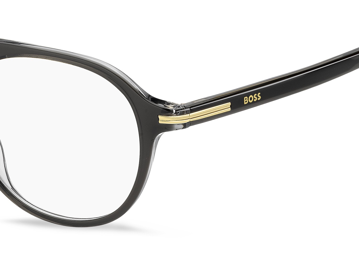 Eyeglasses Hugo Boss 1849 110122 KB7 color grey shape round 
