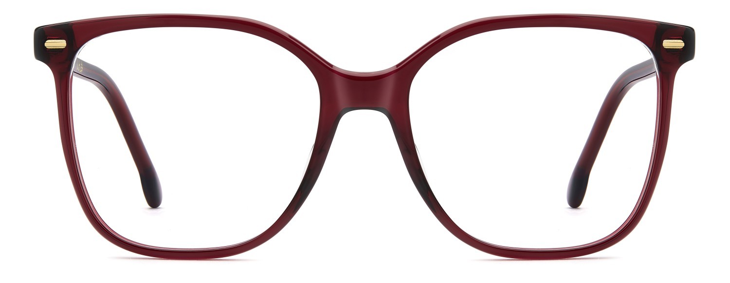 Brillen Carrera 3075 110126 LHF farbe burgundy 2 form rechteckig 