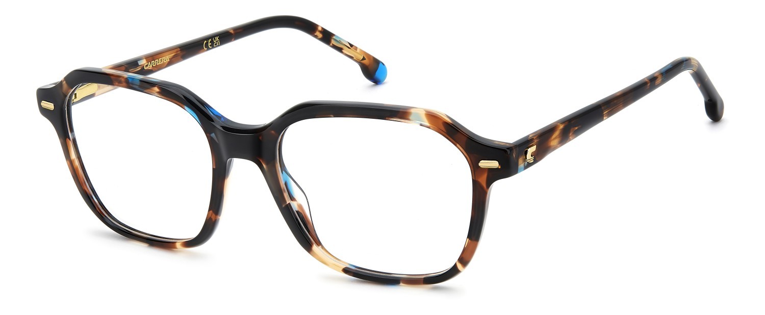 Brillen Carrera 3073 110127 CVT farbe teal havana form quadratisch 