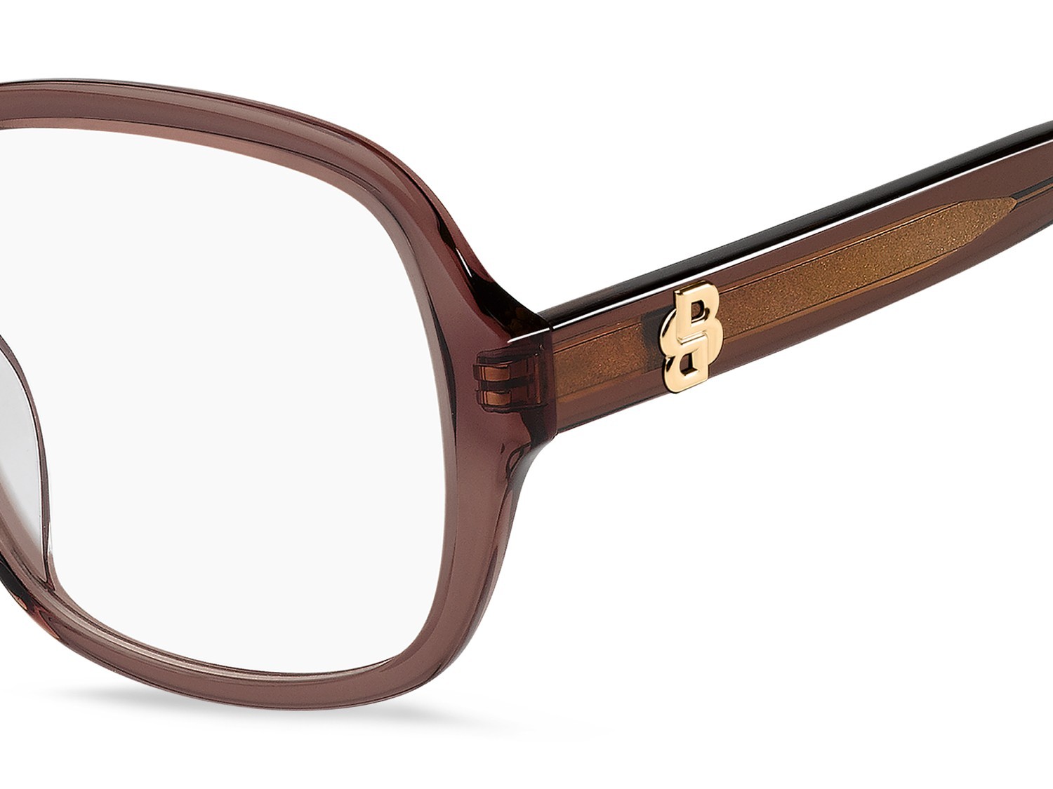 Occhiali da vista Hugo Boss 1861/G 110135 G3I colore mauve forma quadrato 