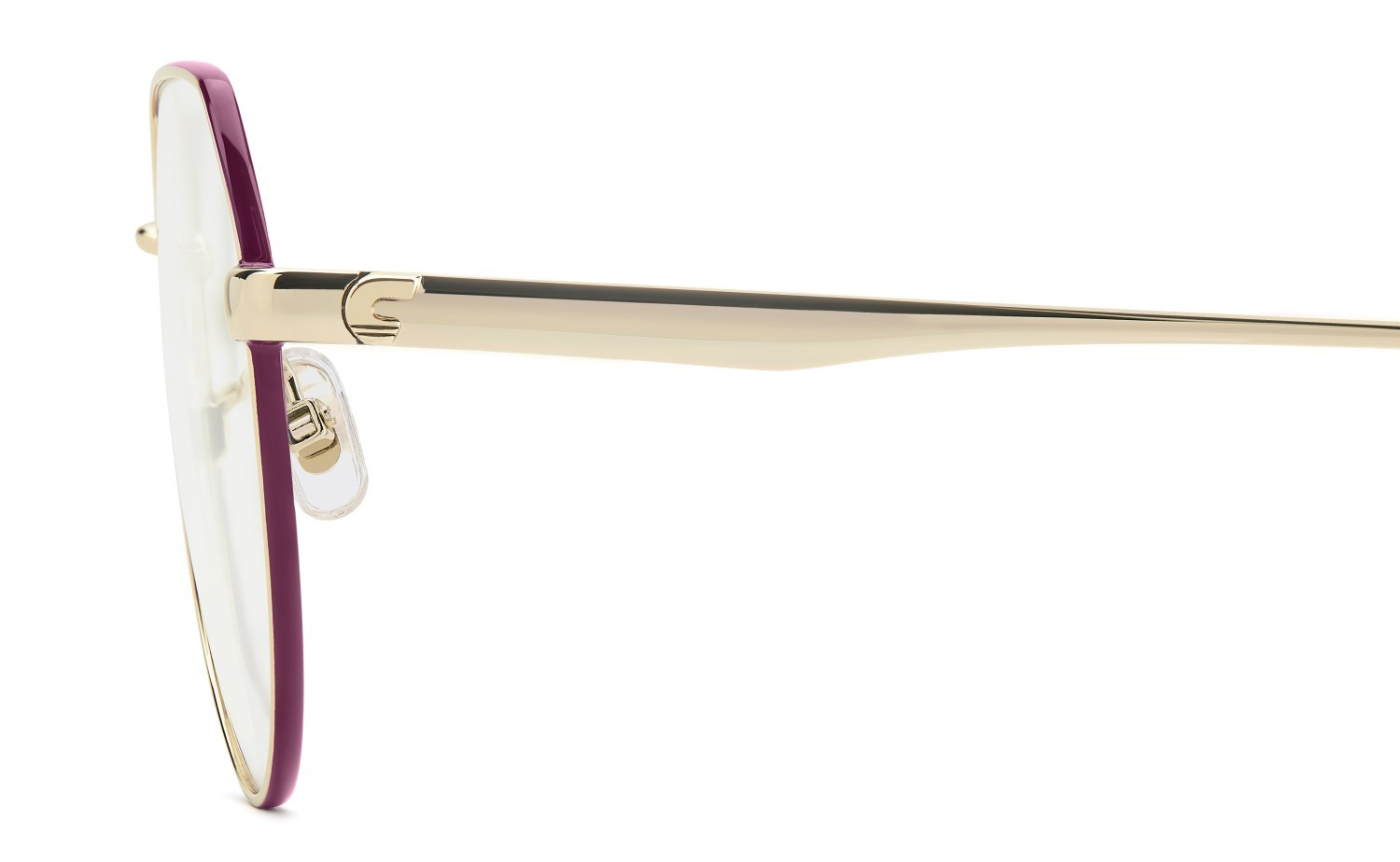 Brillen Carrera 3076 110137 P80 farbe gold havana pink form rund 