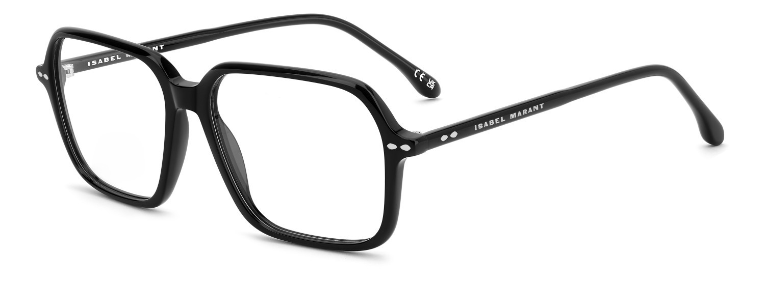 Eyeglasses Isabel Marant Im 0233 110139 807 color black shape rectangle 