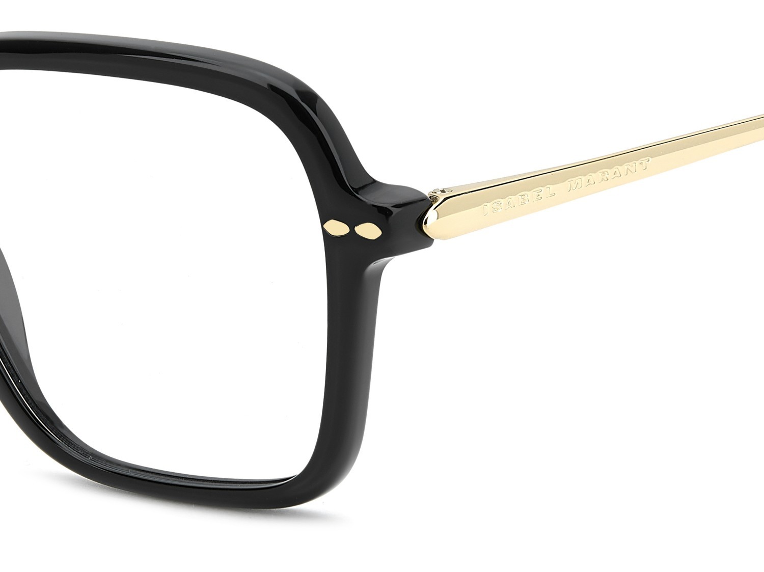 Occhiali da vista Isabel Marant Im 0230 110141 2M2 colore black gold forma quadrato 
