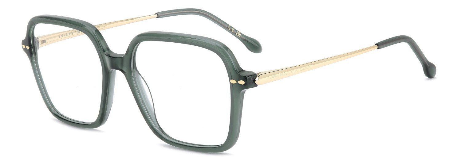 Eyeglasses Isabel Marant Im 0230 110141 5F6 color teal gold shape square 