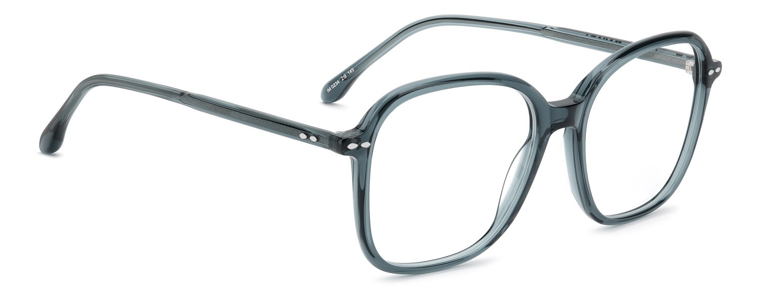 Eyeglasses Isabel Marant Im 0234 110142 ZI9 color teal shape round 