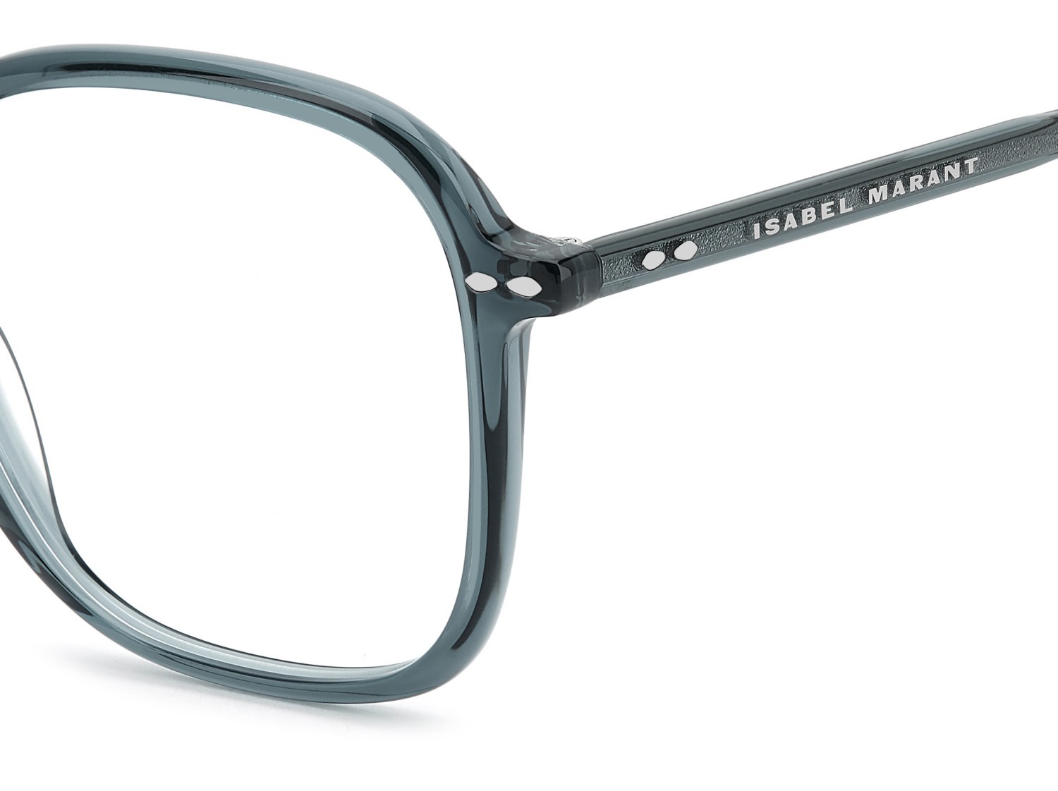 Eyeglasses Isabel Marant Im 0234 110142 ZI9 color teal shape round 
