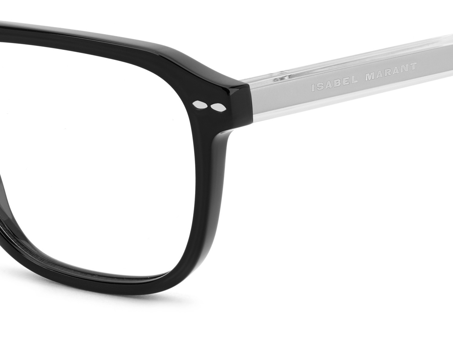 Eyeglasses Isabel Marant Im 0232 110143 807 color black shape rectangle 