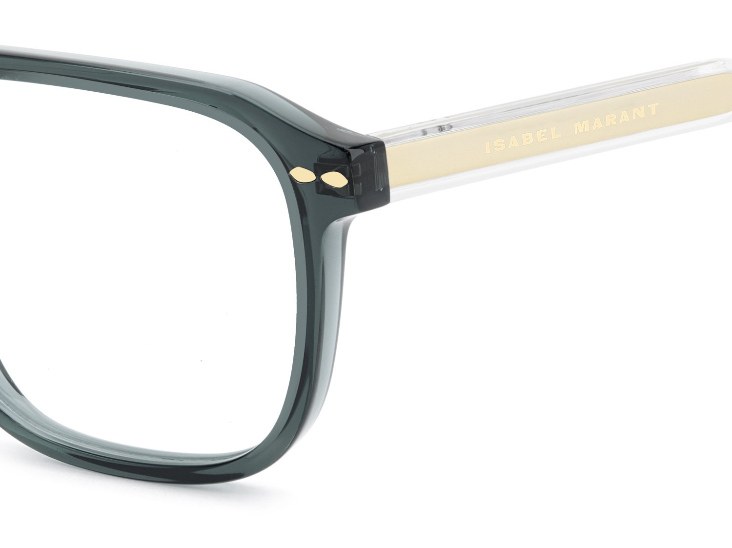 Eyeglasses Isabel Marant Im 0232 110143 ZI9 color teal shape rectangle 