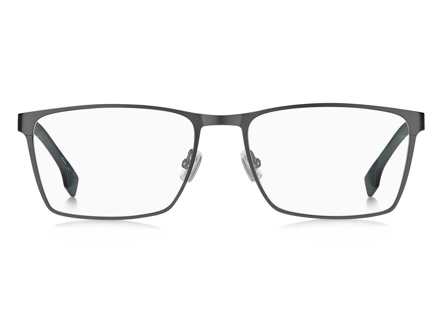 Eyeglasses Hugo Boss 1828 110144 SVK color matte ruthenium black shape rectangle 