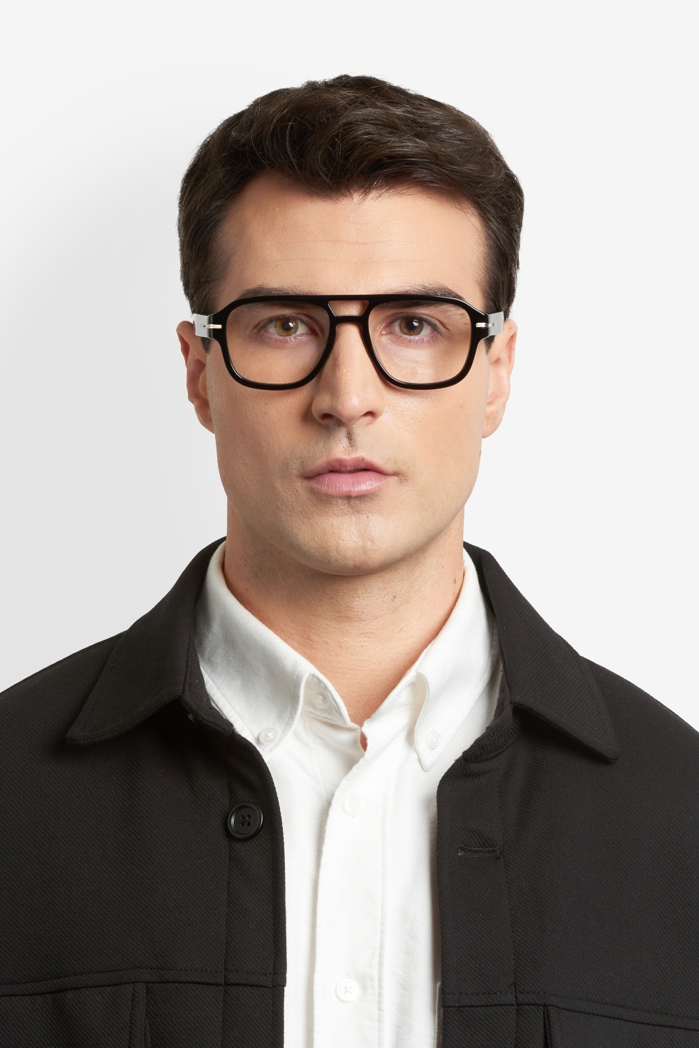 Eyeglasses Hugo Boss 1854/G 110148 807 color black shape round 