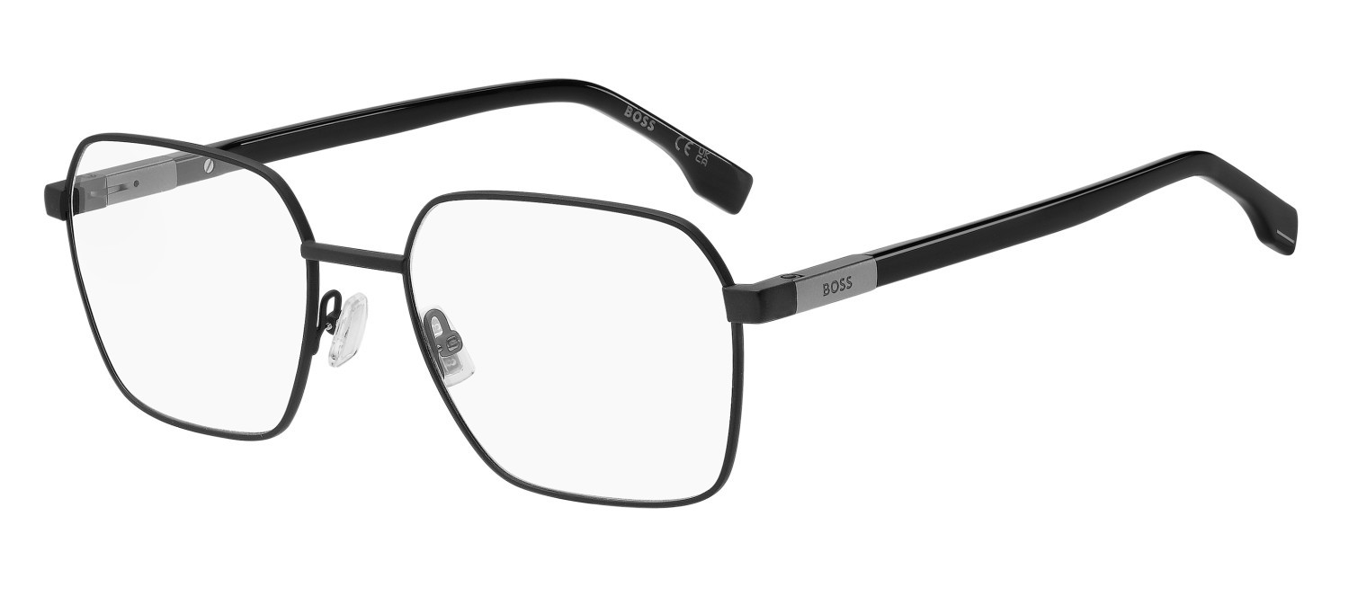 Eyeglasses Hugo Boss 1835 110149 003 color matte black shape square 