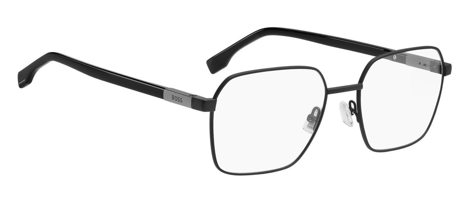 Eyeglasses Hugo Boss 1835 110149 003 color matte black shape square 